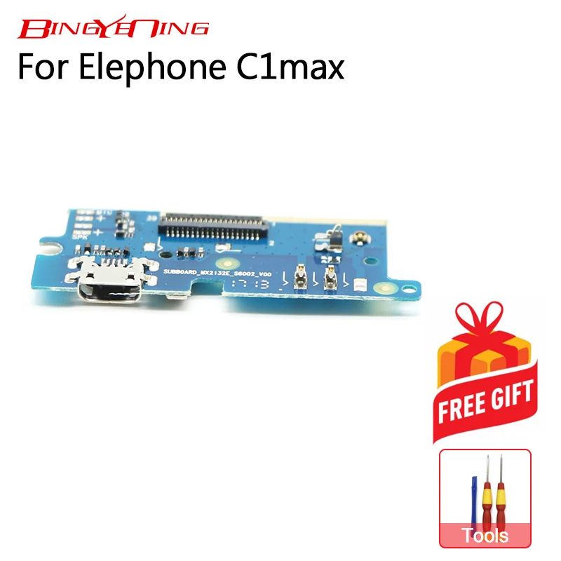 BingYeNing новинка оригинальная зарядная плата для Elephone C1 Max с USB разъемом и