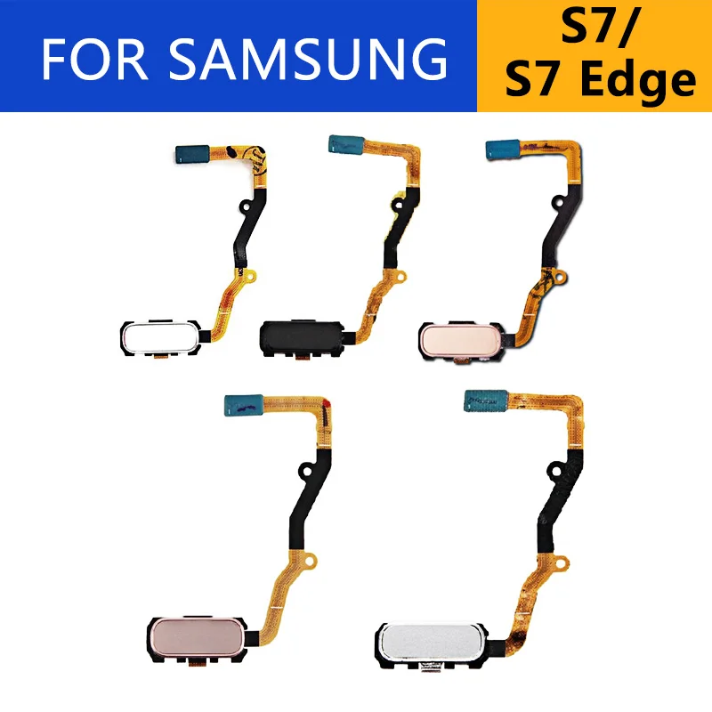 Оригинальная домашняя гибкая проволока для samsung Galaxy S7 Edge G930 G930F G930V G935A G925S домашняя кнопка отпечатков пальцев гибкий кабель