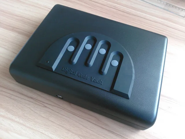 Мини коробка с паролем для ювелирных изделий пистолета автомобильные сейфы OS500C