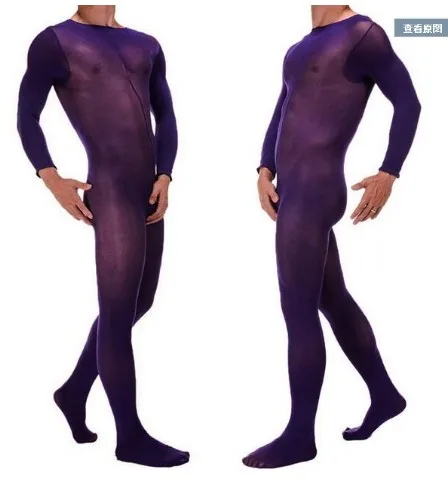 Новая популярная мужская одежда мужские 120D бархатные чулки zentai Соединенные