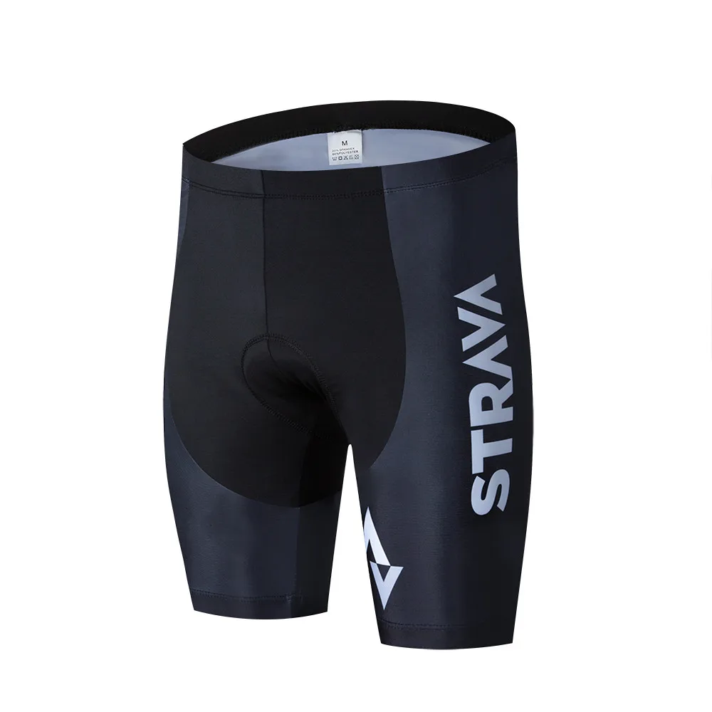 STRAVA cycling jersey Men's style short sleeves cycling clothing sportswear outdoor mtb ropa ciclismo bike - Цвет: Cycling pants