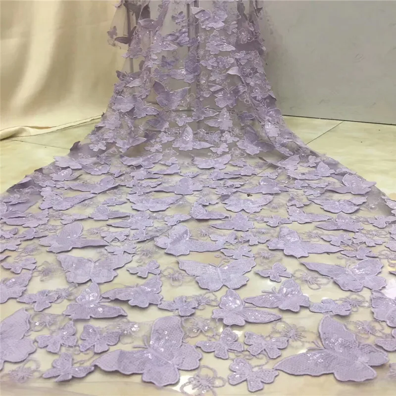 Cassiel Fashion African Net Lace Fabric Sequins Materials French lace Nigerian Tulle For Wedding Party Dress | Дом и сад