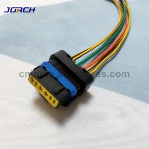 1 компл. 6-контактный ходовой клапан дроссельной заслонки жгут проводов женский водонепроницаемый Электрический разъем с отрезом для Renault Peugeot Citroen