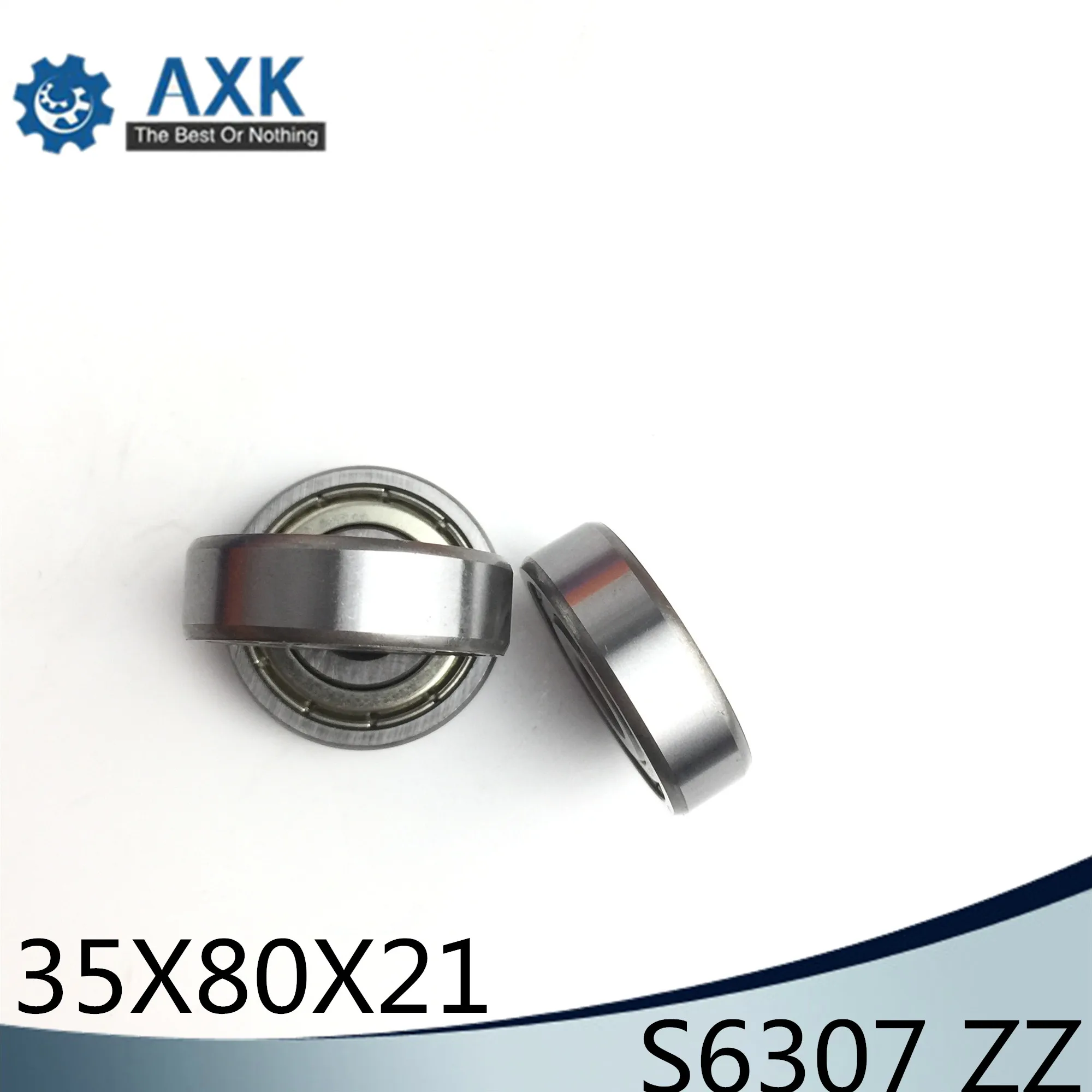 S6307ZZ подшипник 35*80*21 мм (1 шт.) ABEC 1 S6307 Z ZZ S 6307 440C шарикоподшипники из нержавеющей стали 6307z|Валы| |