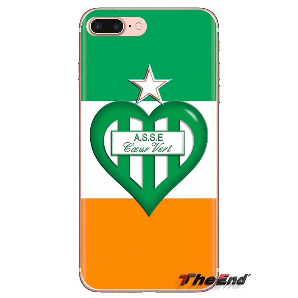 ASSE Saint Etienne Loire логотип для Samsung Galaxy J1 J2 J3 J4 J5 J6 J7 J8 Plus 2018 Prime 2015 2016 2017 силиконовый