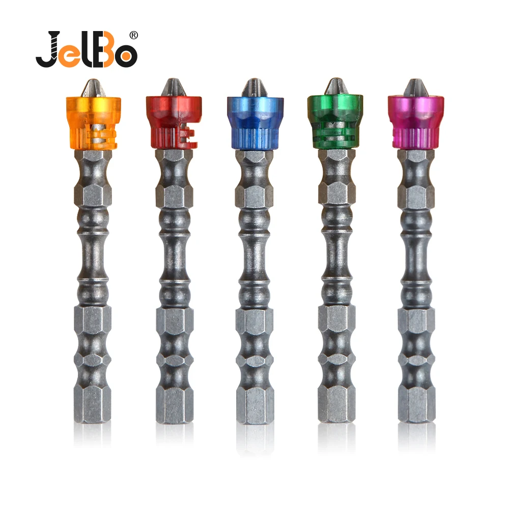 JelBo1/4 с шестигранным хвостовиком нескользящая одной головкой Магнитная отвертка