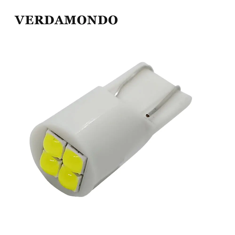 W5W T10 194 168 3030 4 SMD сферические Автомобильные светодиодные лампы сбоку клиновидный