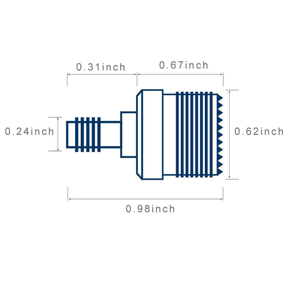 1 шт. UHF SO-239 SO239 гнездо к SMA Гнездовой разъем RF коаксиальный адаптер | Обустройство
