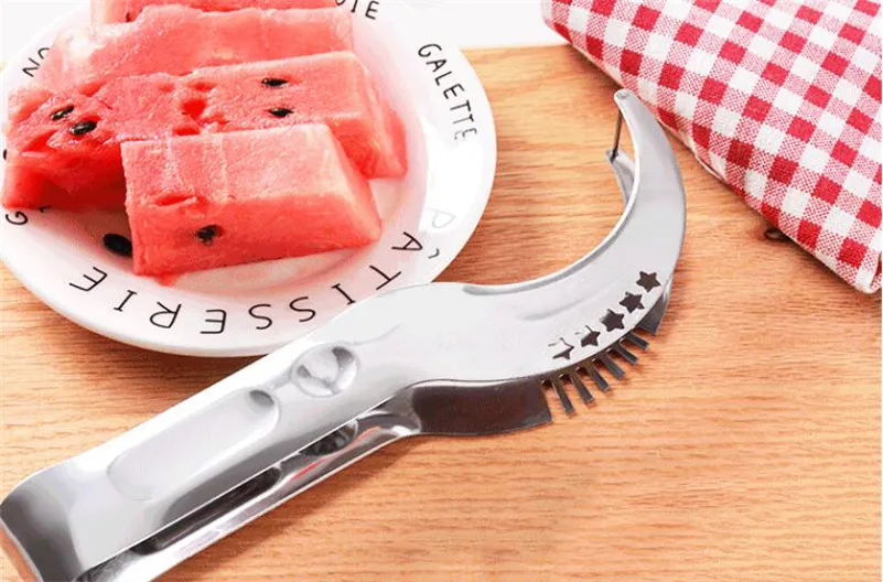 2 шт./компл. нож для нарезки дыни из нержавеющей стали арбузная мельница щипцы