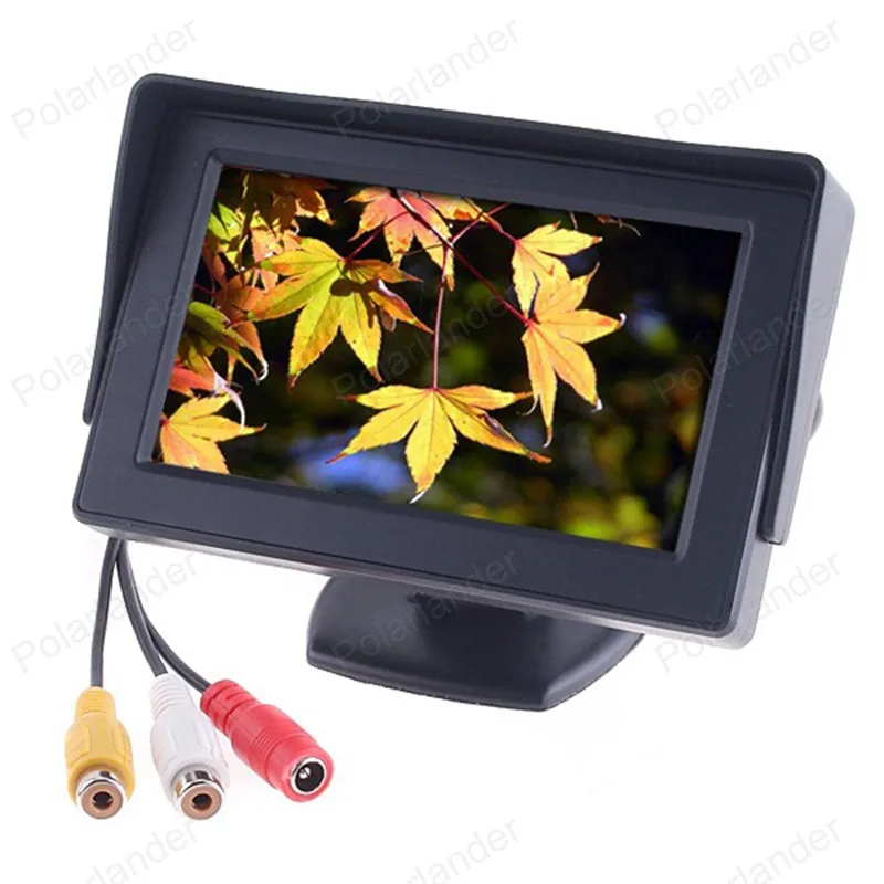 2-дюймовый видеовход In-dash 4 3 дюйма TFT LCD FPV HD дисплей экран автомобильный монитор