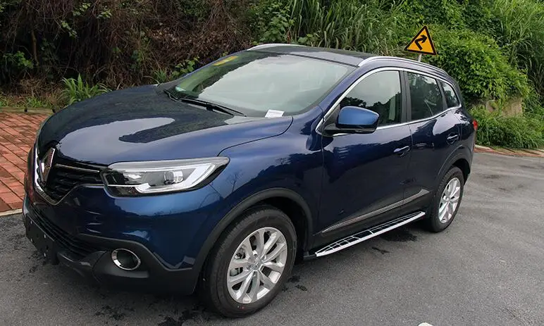Для Renault Kadjar 2016 2017 автомобильные беговые доски Автомобильные Боковые ступенчатые