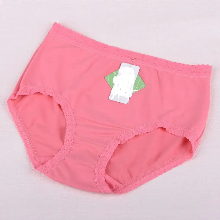 Трусы женские хлопковые большого размера со средней посадкой|ropa interior femenina|briefs