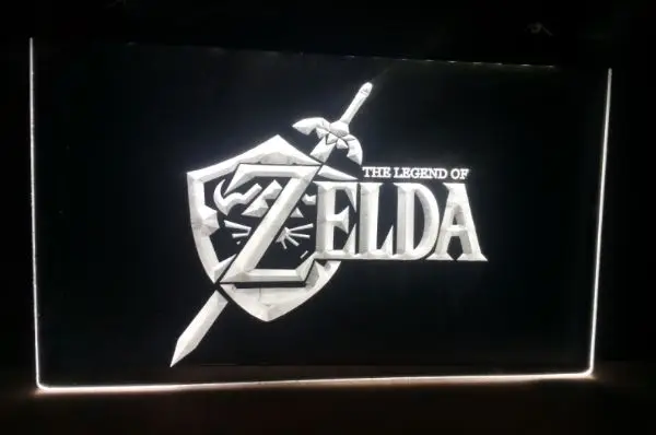 Видеоигра Legend of Zelda пивной бар паб клуб 3d вывески светодиодный светодиодная