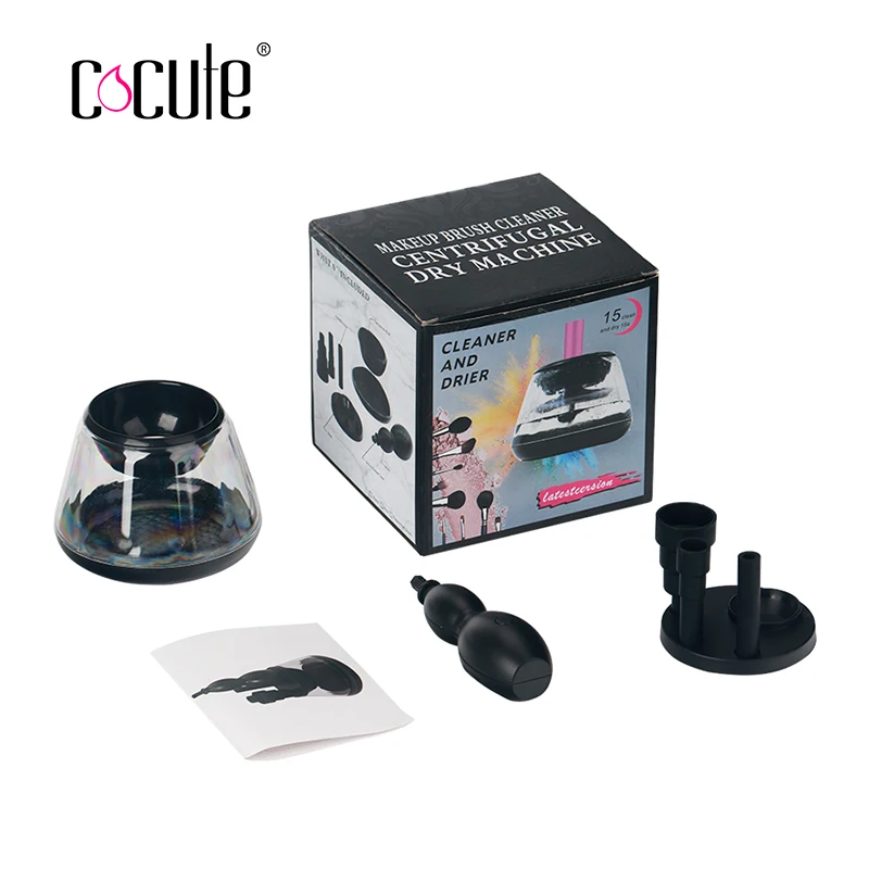 

Cocute Electric Makeup Brushes Cleaner and Dryer Set Automatic Brush Washing Tool Make Up Brush Cleanser Cleaning Tool Machine
