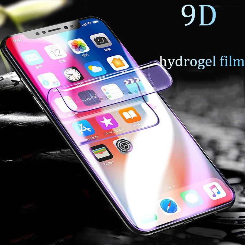 Обновленная фиолетовая пропитанная гелем пленка 9D для защиты ваших глаз более