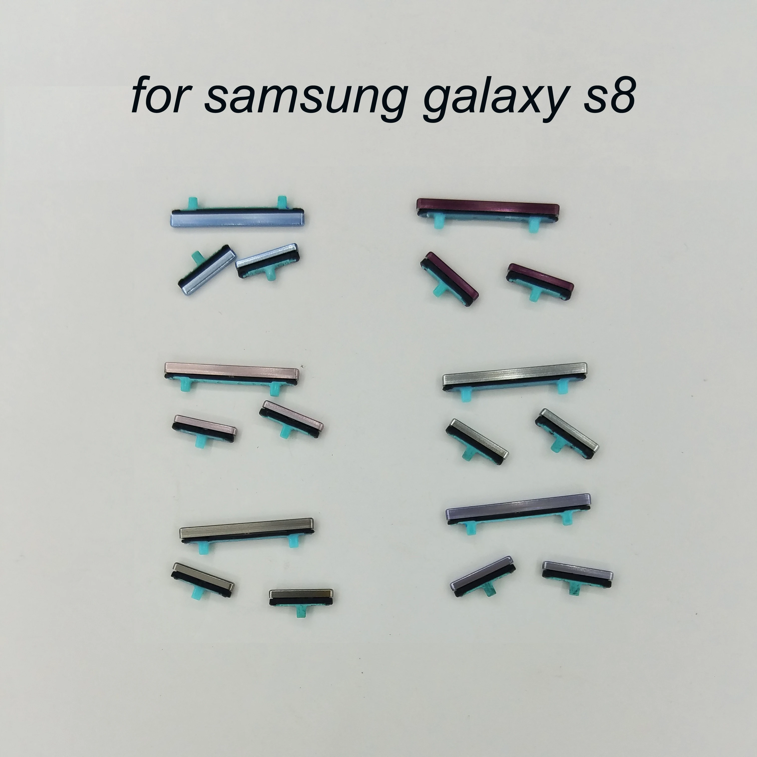 

For Samsung Galaxy S8 G950 G950F S8 Plus G955 G955F Original Phone Housing New On Off Key Flex Cable Power Volume Button