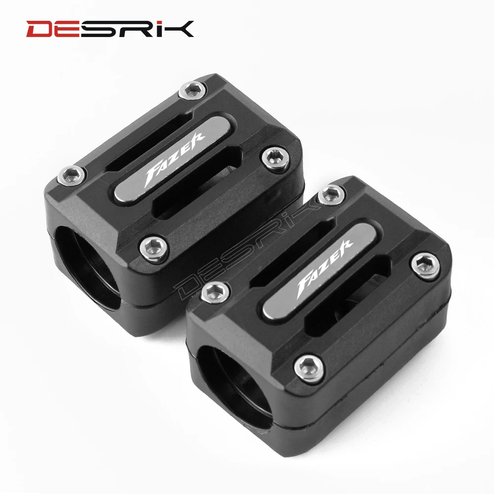 

One Pair For Yamaha FAZER Motorcycle Accessories Engine Aluminum Bumper Guard Crash Bar Protection Decorative Block