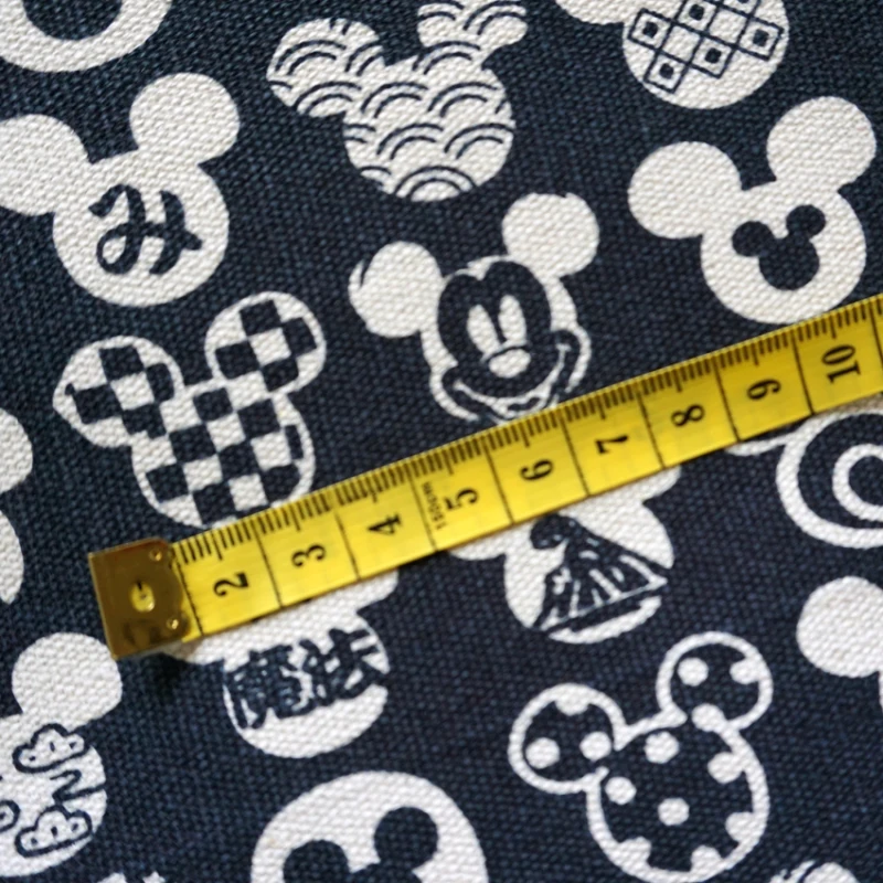 12 унций ткань хлопок для рукоделия Patchwork ворка Япония мультфильм печатных Микки
