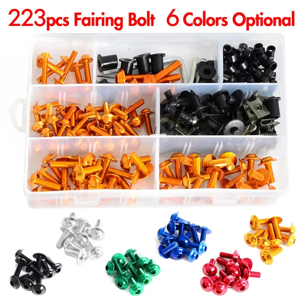 Мотоцикл обтекатель болт винт корпуса Крепежная Скоба для Kawasaki Z650 Z750 Z800 Z900 Z1000 ниндзя 250 R 300 400 650 1000 ER6N ER6F