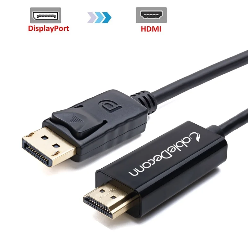 Кабель для ПК DisplayPort DP HDMI адаптер HD TV ЖК ноутбука AV 6FT|displayport dp to hdmi|dp hdmi cablehdmi cable adapter