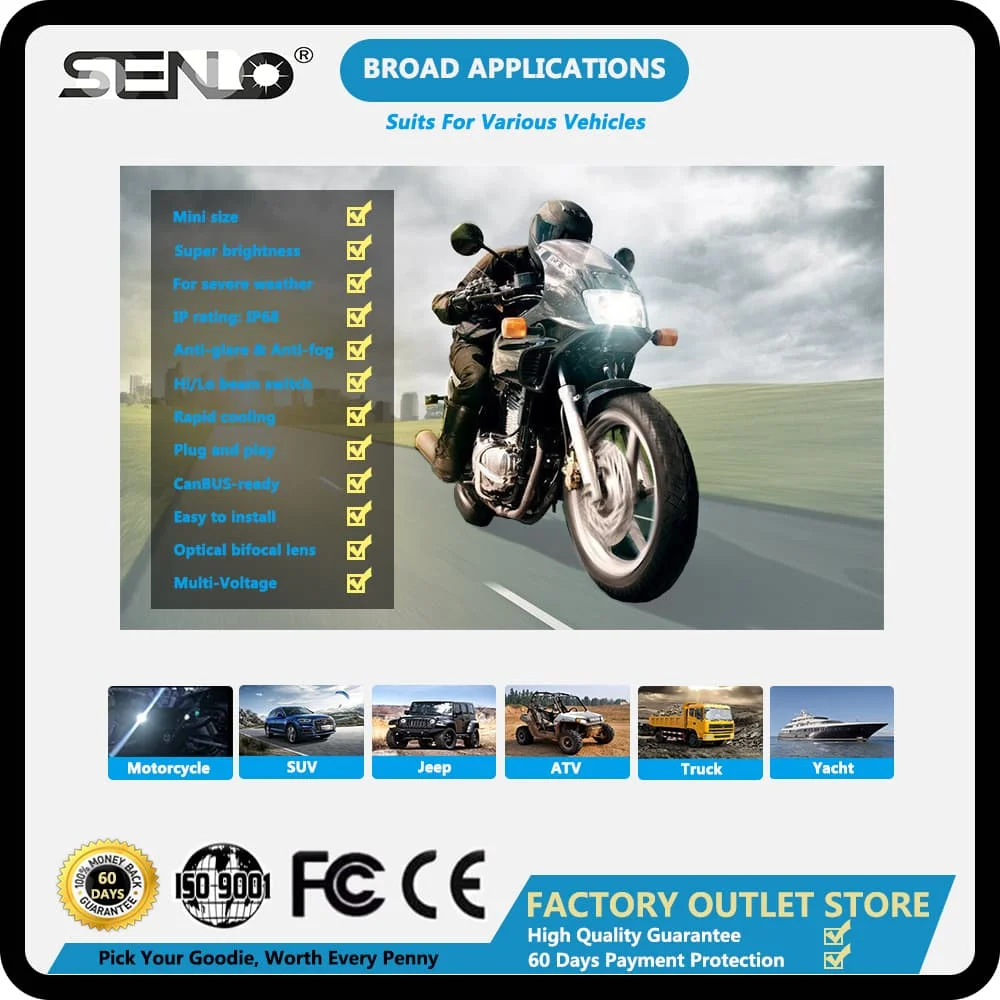 2019 обновленная светодиодный головной светильник работы туман 15W 24V двойной Цвет