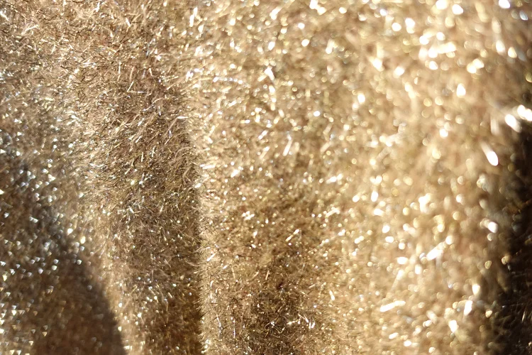 Cakucool Золотой Люрекс Bling свитера на весну с длинным рукавом и О-образным вырезом серебряной нитью Джемперы свободного кроя с рукавами «летучая мышь» вязаный пуловер