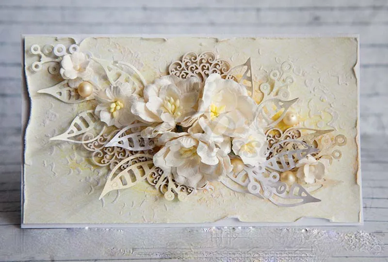 Металлические Вырубные штампы AddyCraft вырезанные формы листья скрапбукинг