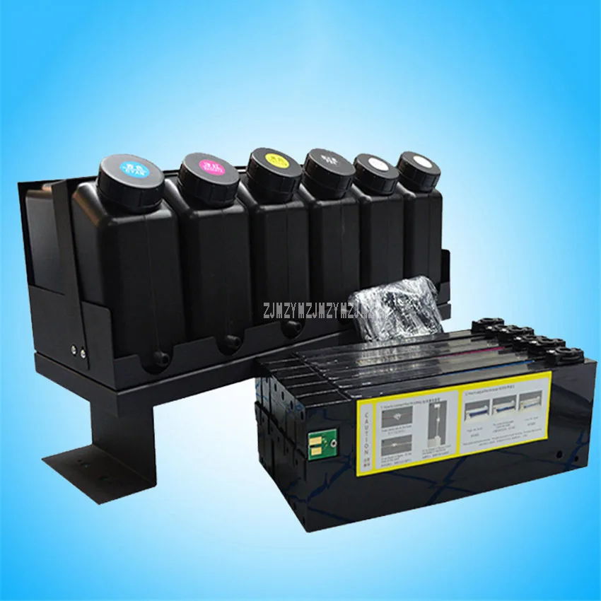 УФ картриджи для принтера Roland / Mimaki/Mutoh комплект поставки чернил (6 бутылок с 6