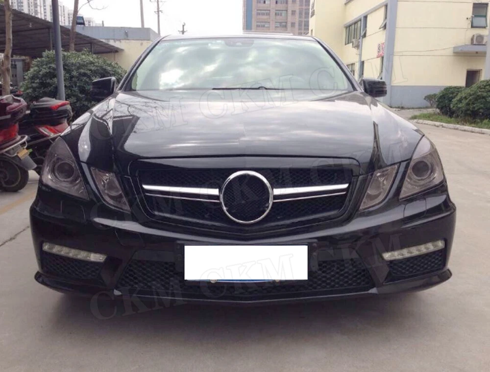 Автомобильная Алмазная Передняя решетка гриль бампера сетка для Benz W212 E250 E550 E350 E63 Для AMG 2010-2013 предфасовочные гоночные грили