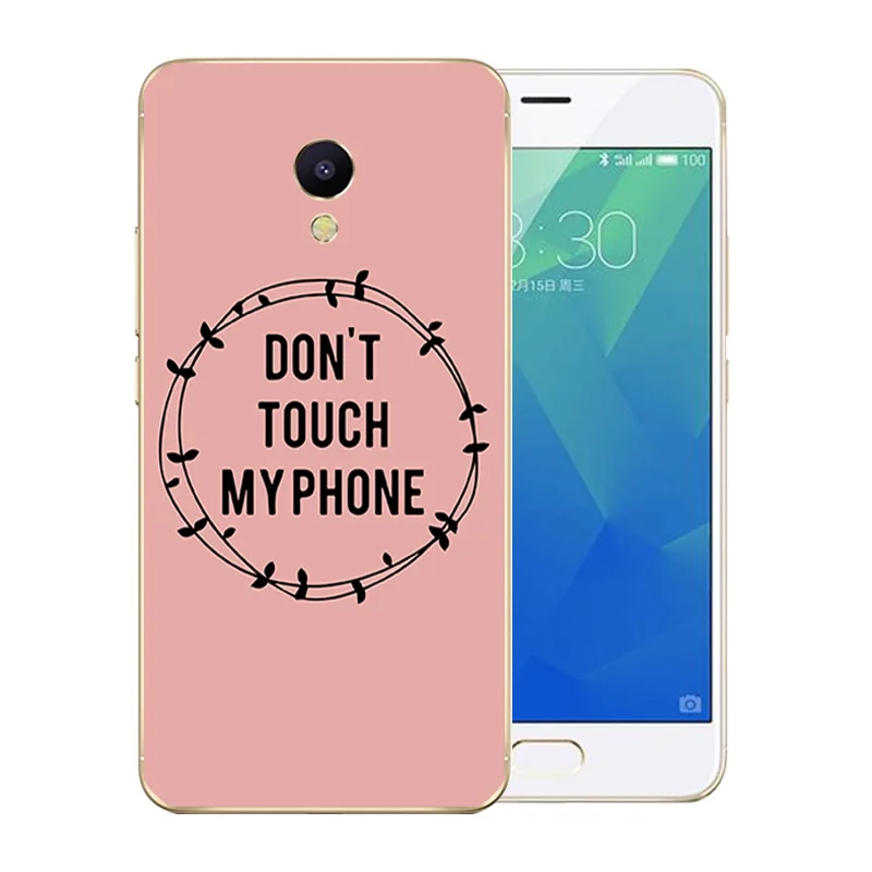 2018 Модный чехол для Meizu M5S Mini силиконовый Meilan m5s 5 2 &quotроскошный черный матовый M5s M 5S