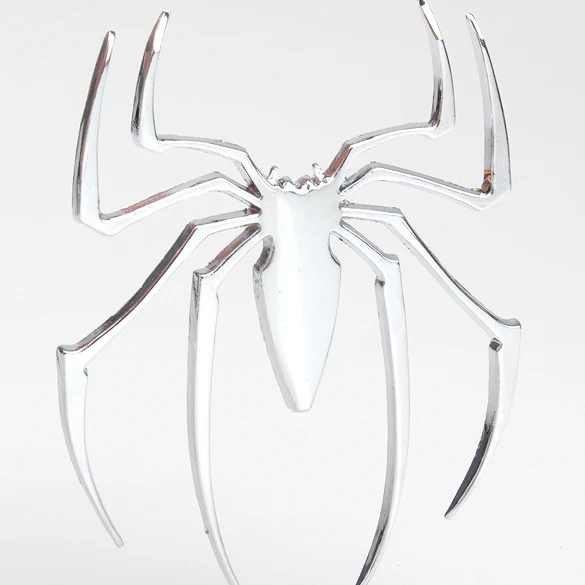 3d наклейка на двигатель автомобиля декоративный серебристый стикер в форме