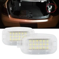 2pcs luggage compartment interior led light for benz w169 w204 w212 w221 w216 r230 w463 x164 courtesy welcome door footwell lamp