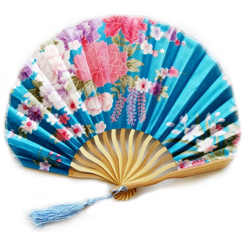 100 шт летние винтажные бамбуковые складные ручные веерные цветы для свадебного веера Танцевальная вечеринка карманные подарки красочные(можно на заказ Печать