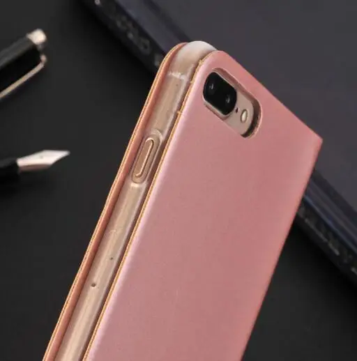 Чехол-бумажник для iPhone 7 8 Plus чехол-книжка X XR XS Max кожаный чехол телефона с