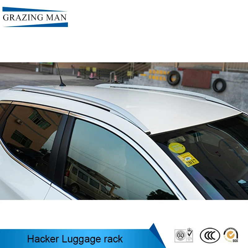Для Nissan Qashqai J11 2014 2015 2016 2017 2018 2019 серебро 2020! Багажник на крышу боковые рейки