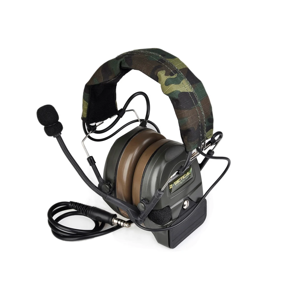 Z Tac Airsoftsports Тактический элемент гарнитура peltor военные Combat Comtac I шумоподавление