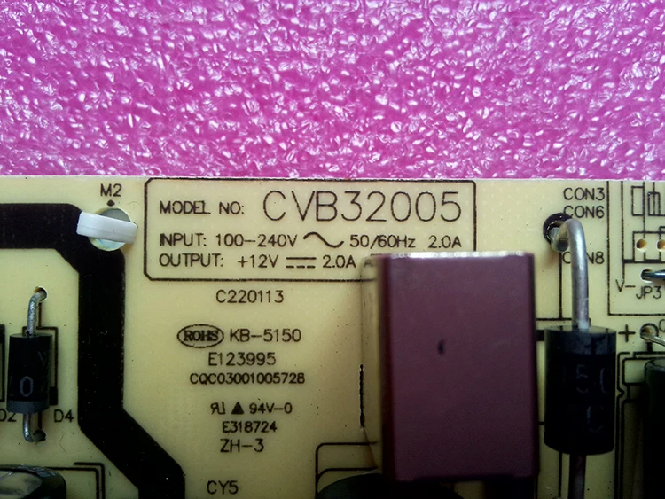 Плата питания CVB32005 с одним разъемом | Компьютеры и офис