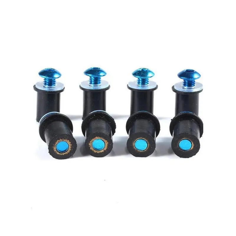 50ps blue M5 Windscreen Bolt Screws Windshield screw bolts Kit Universally fit for Ducati Suzuki Kawasaki Honda | Автомобили и