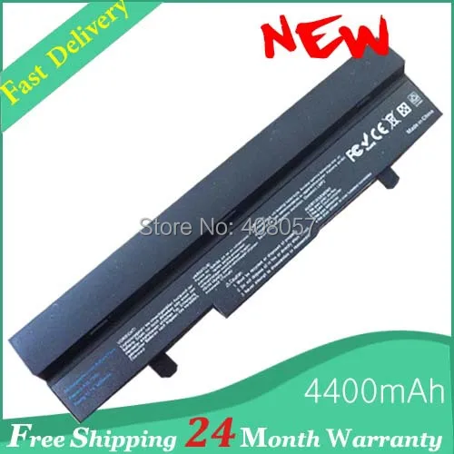 

5200mAh Laptop Battery for Asus Eee PC EEEPC 1001HA 1001PX 1005 HA 1005H 1005P 1005PE 1101HA Free Shipping