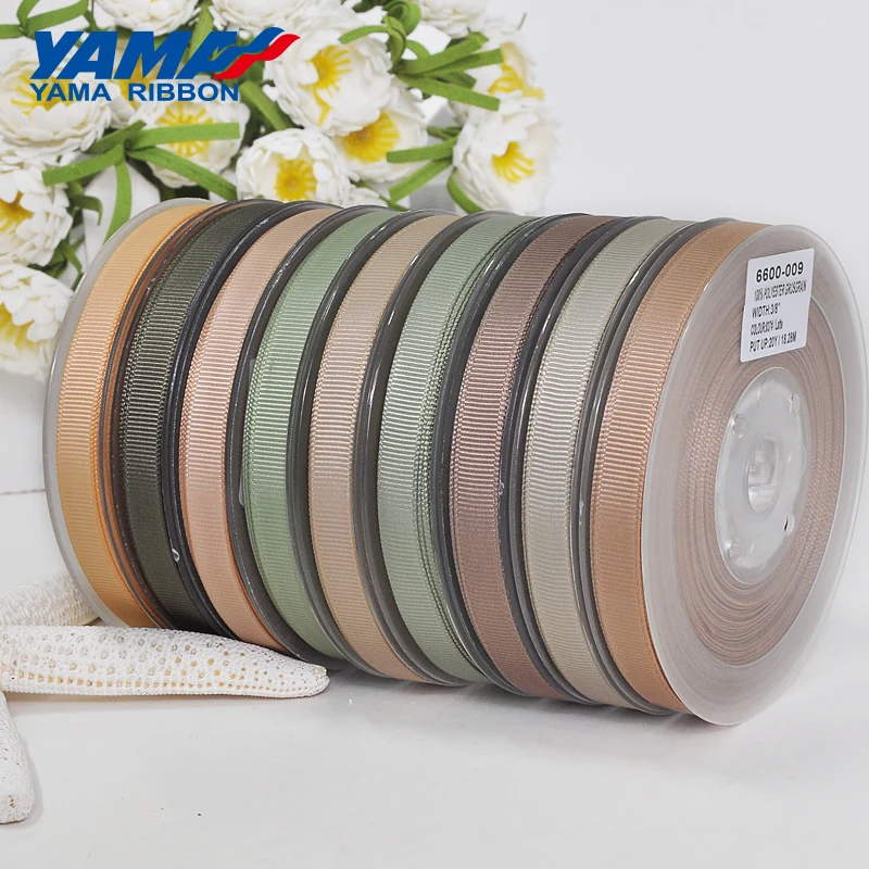 YAMA 50 57 63 75 89 100 мм ярдов/партия темно коричневая серия лента для изготовления