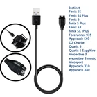 USB-кабель для зарядки и передачи данных для Garmin fenix 5 5S 5X plus Instinct Forerunner 935, шнур для смарт-часов Vivoactive3, музыкальное зарядное устройство