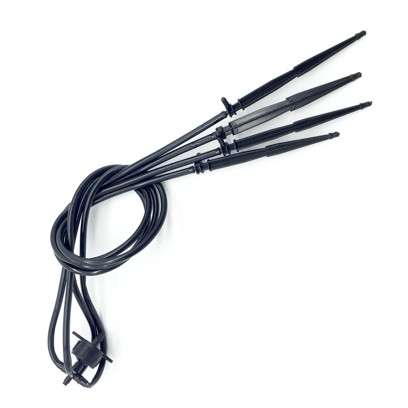 10 Pcs Straight Arrow Four Branches Micro Drip Irrigation Greenhouse With 8L/H Steady Flow Device Invernadero Bassin De Jardin | Дом и сад