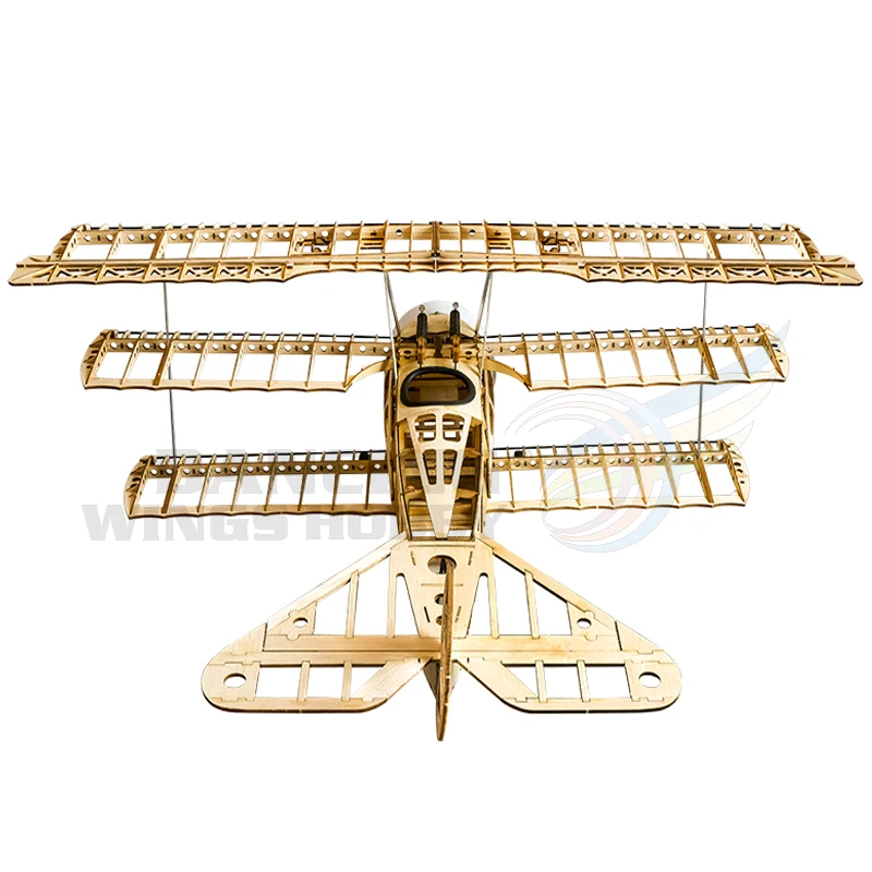 Классический Радиоуправляемый самолёт Fokker DR1 фотомодель 0 8 м Wingspan 4CH