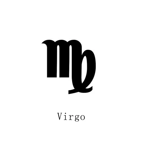 virgo Pipitree, кубический цирконий, 12 знаков зодиака, браслет с подвесками, созвездия, ручная работа, красные браслеты на нитках для женщин и мужчин, подарок на день рождения - Окраска металла: virgo