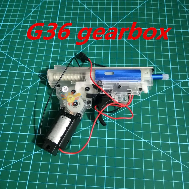 Jin Ming M4A1-J9 G36c гелевый бластер Пистолет коробка передач мотор водяной игрушечный пистолет