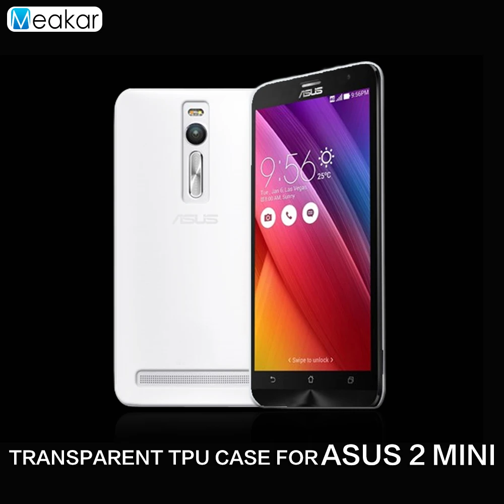 Прозрачный Мягкий ТПУ силиконовый чехол 5.0для ASUS ZenFone 2 ZE500CL для Чехол мобильного