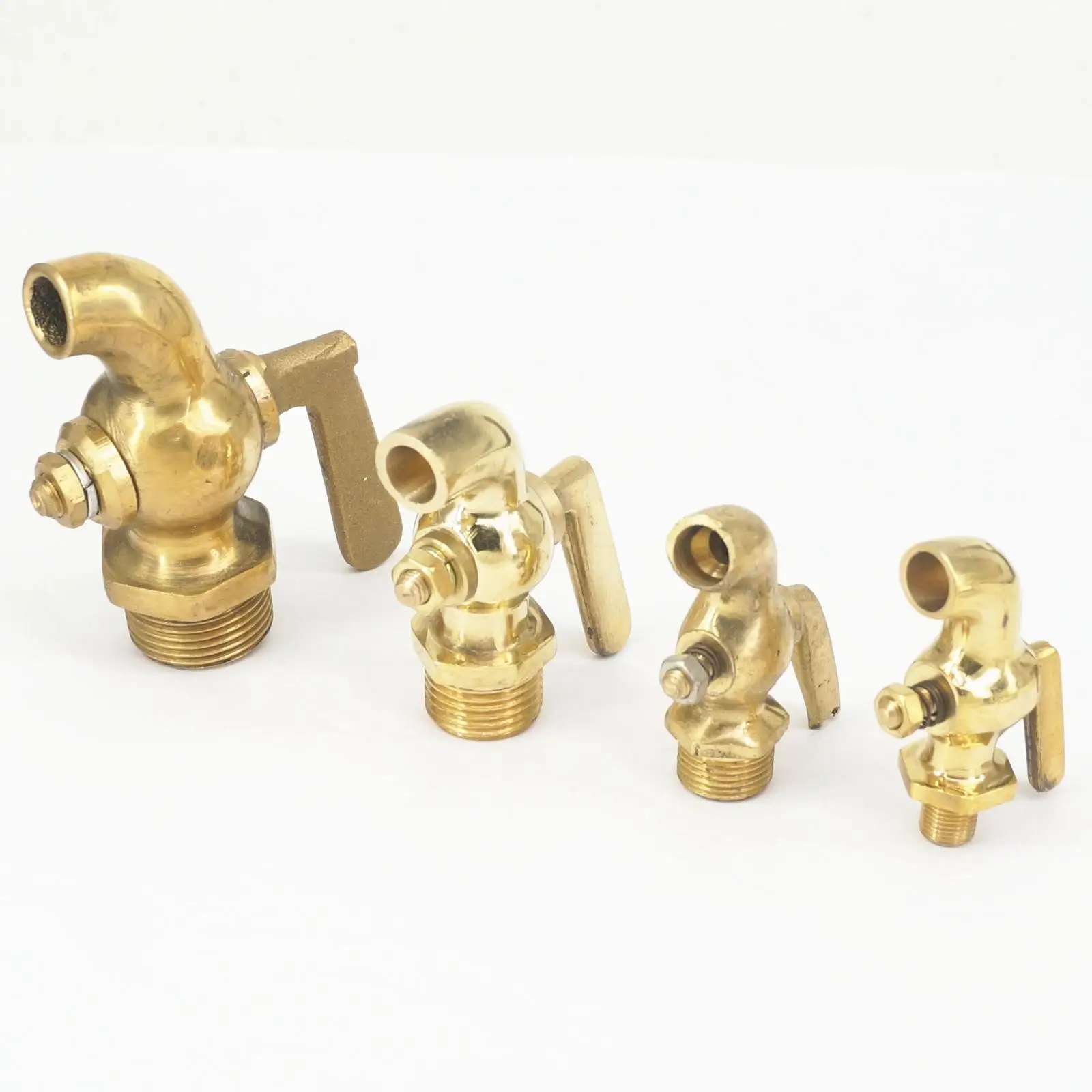 Мужской Латунный Кран Petcock Tap 0 80 Celius медный кран для чайной печи и бойлера 1/8