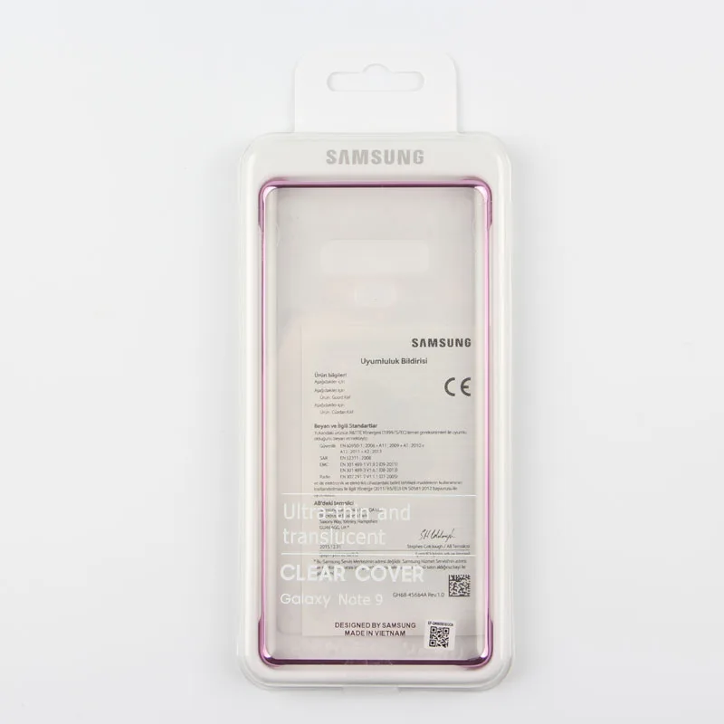 Samsung прозрачный защитный чехол для телефона samsung Note9 NOTE 9 N960F ультра тонкий Задний защитный чехол Stealth TPU