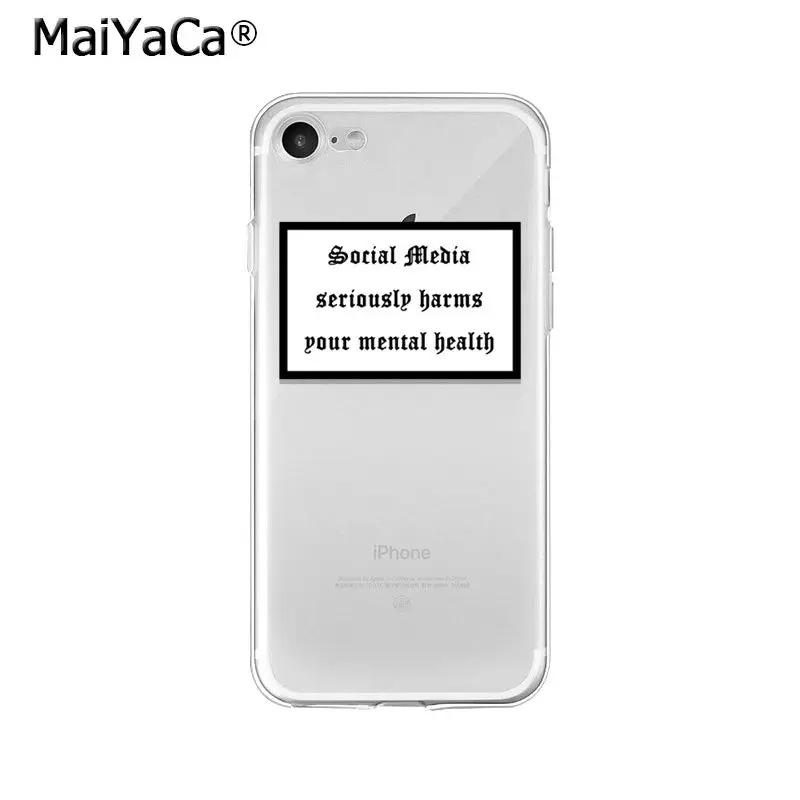 Мягкий термополиуретановый чехол MaiYaCa для iPhone 8 7 6 6S Plus X XS MAX 5 5S SE XR | Мобильные