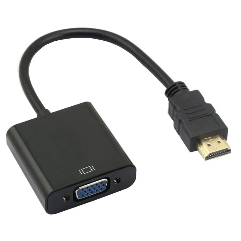 Преобразователь сигнала 1080P HDMI-VGA для Xbox 360 PS3 PS4 ПК ноутбуков ТВ приставок